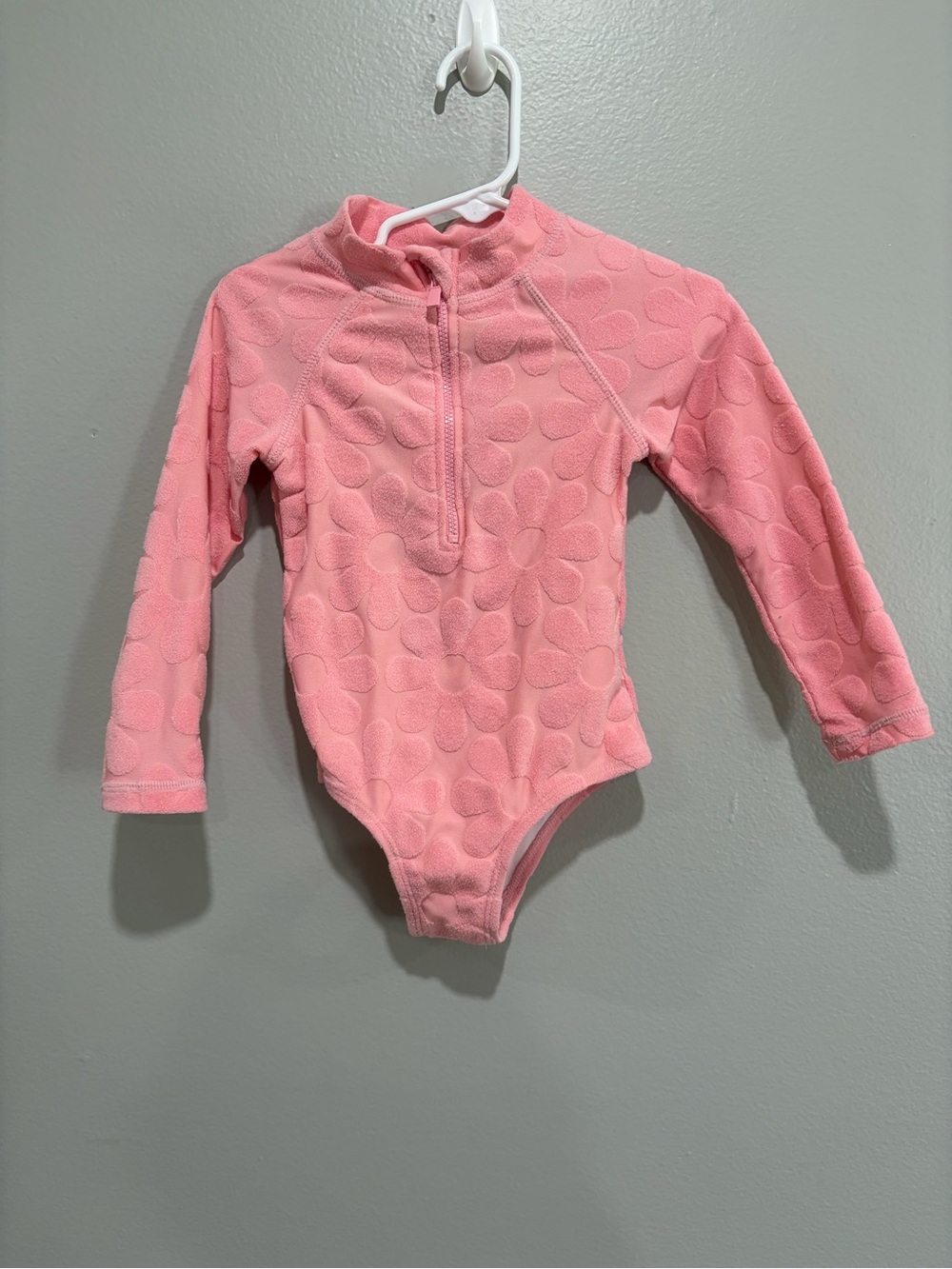 Kids Long-Sleeve Pink onesie